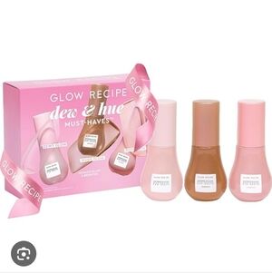 Glow Recipe Skincare Set with Pink and Tan Bottles